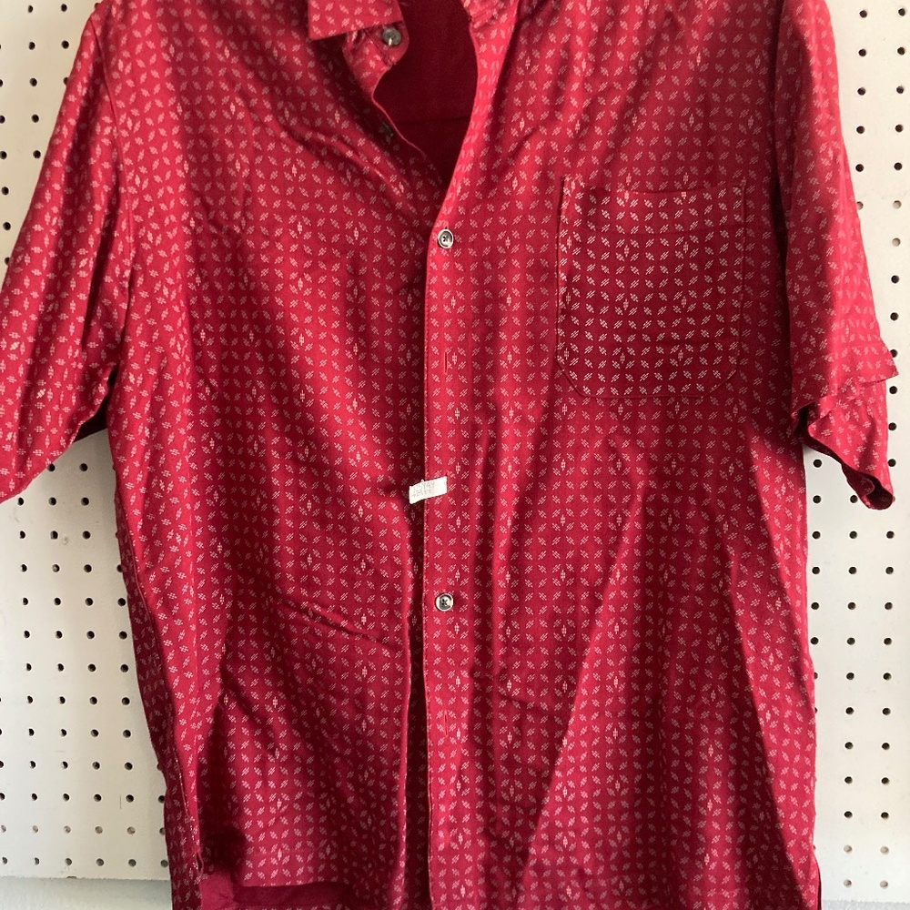 Vintage Neiman Marcus medium cabana shirt